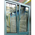 Vidrio de doble acristalamiento Perfil de aluminio Ventana de inclinación y giro